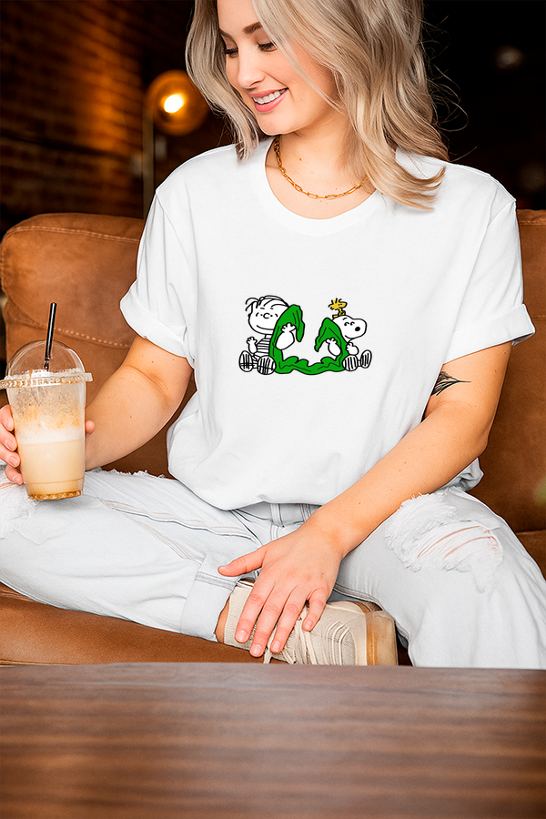 Playera Dama Cuello Redondo Snoopy Join