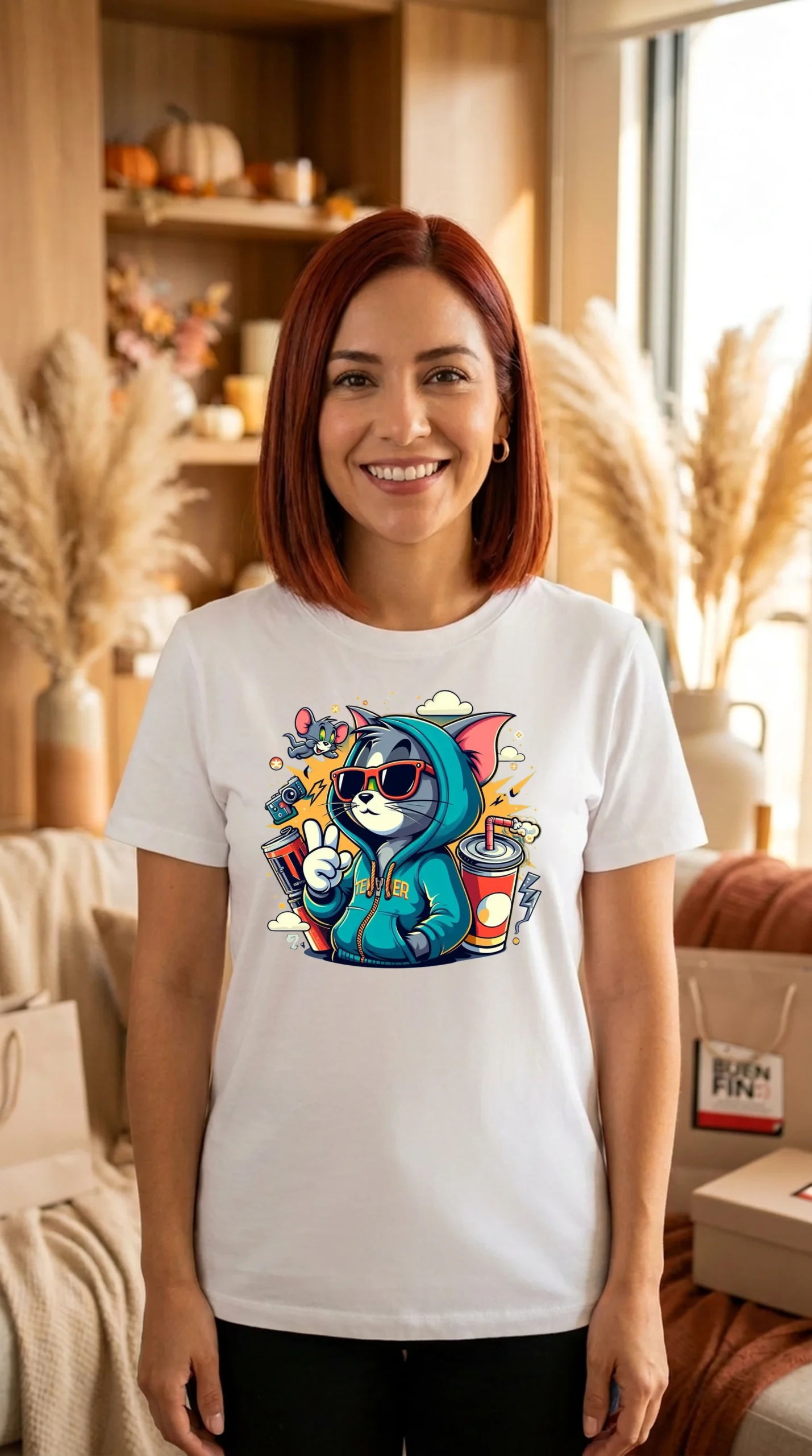 Playera Mujer Cuello Redondo Tom Cool - Imagen 3