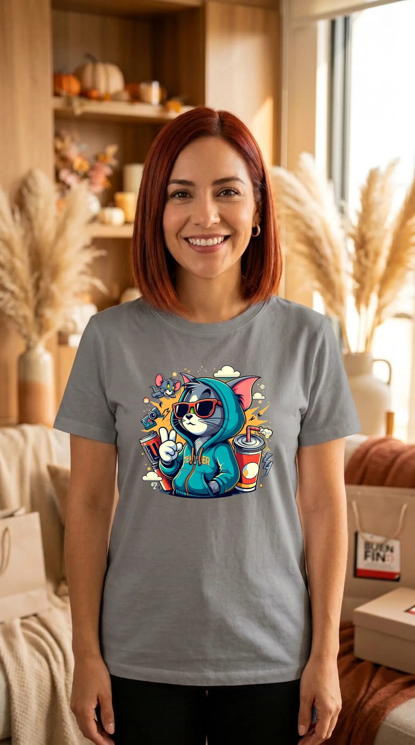 Playera Mujer Cuello Redondo Tom Cool - Imagen 2