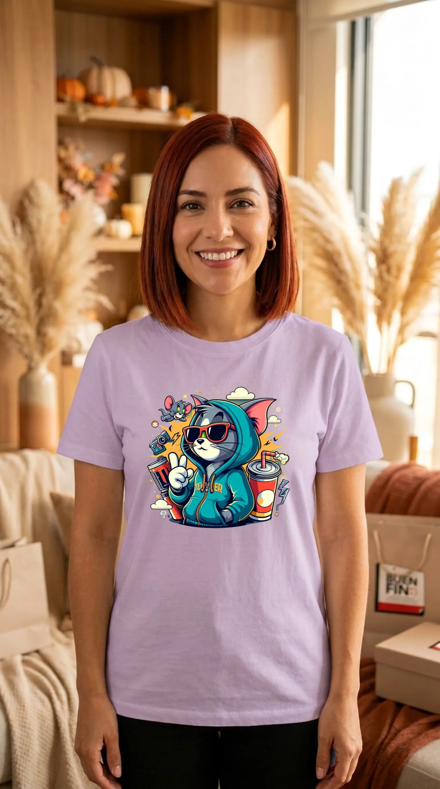 Playera Mujer Cuello Redondo Tom Cool - Imagen 5