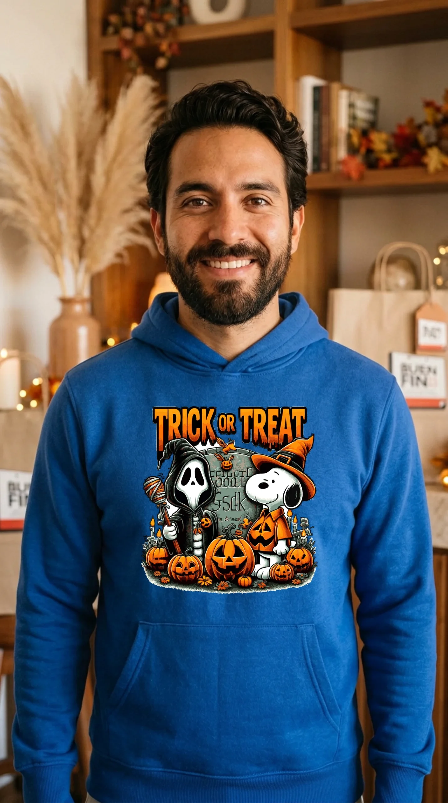 Sudadera Hombre Snoopy Trick - Imagen 4