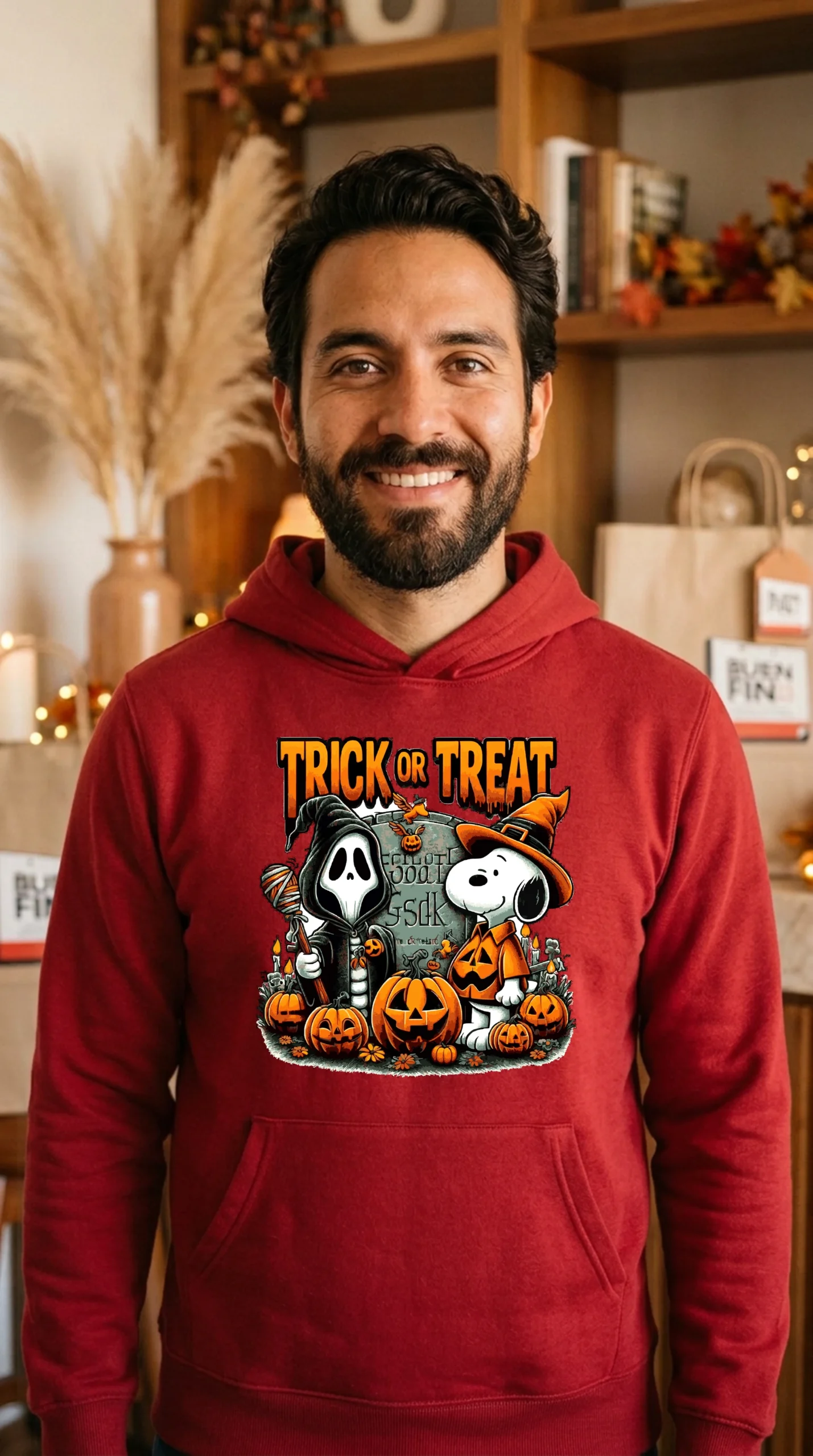 Sudadera Hombre Snoopy Trick - Imagen 3