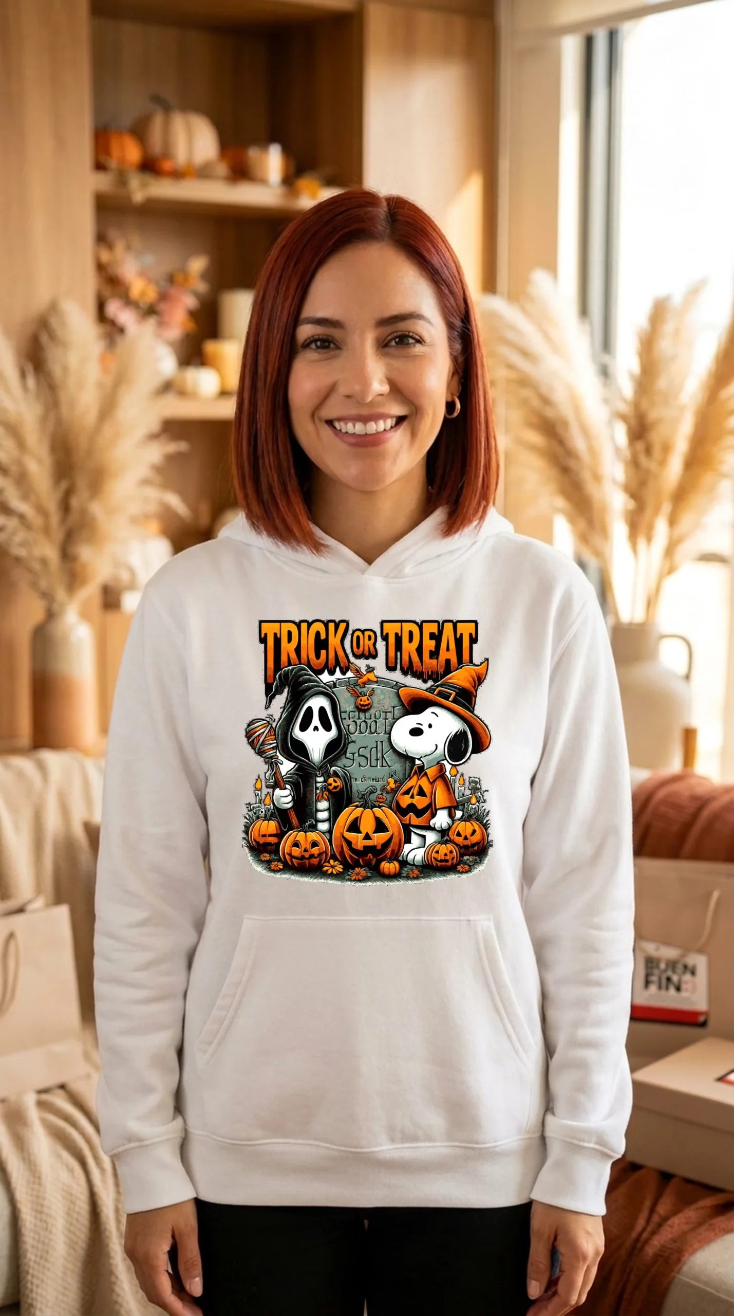 Sudadera Mujer Snoopy Trick - Imagen 2