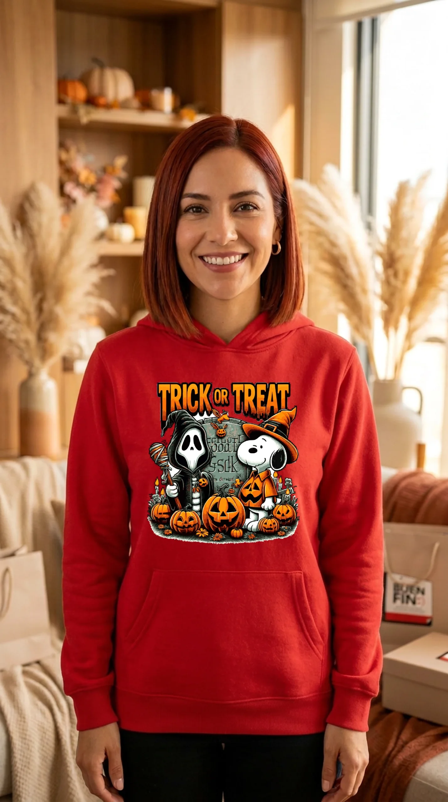 Sudadera Mujer Snoopy Trick - Imagen 3