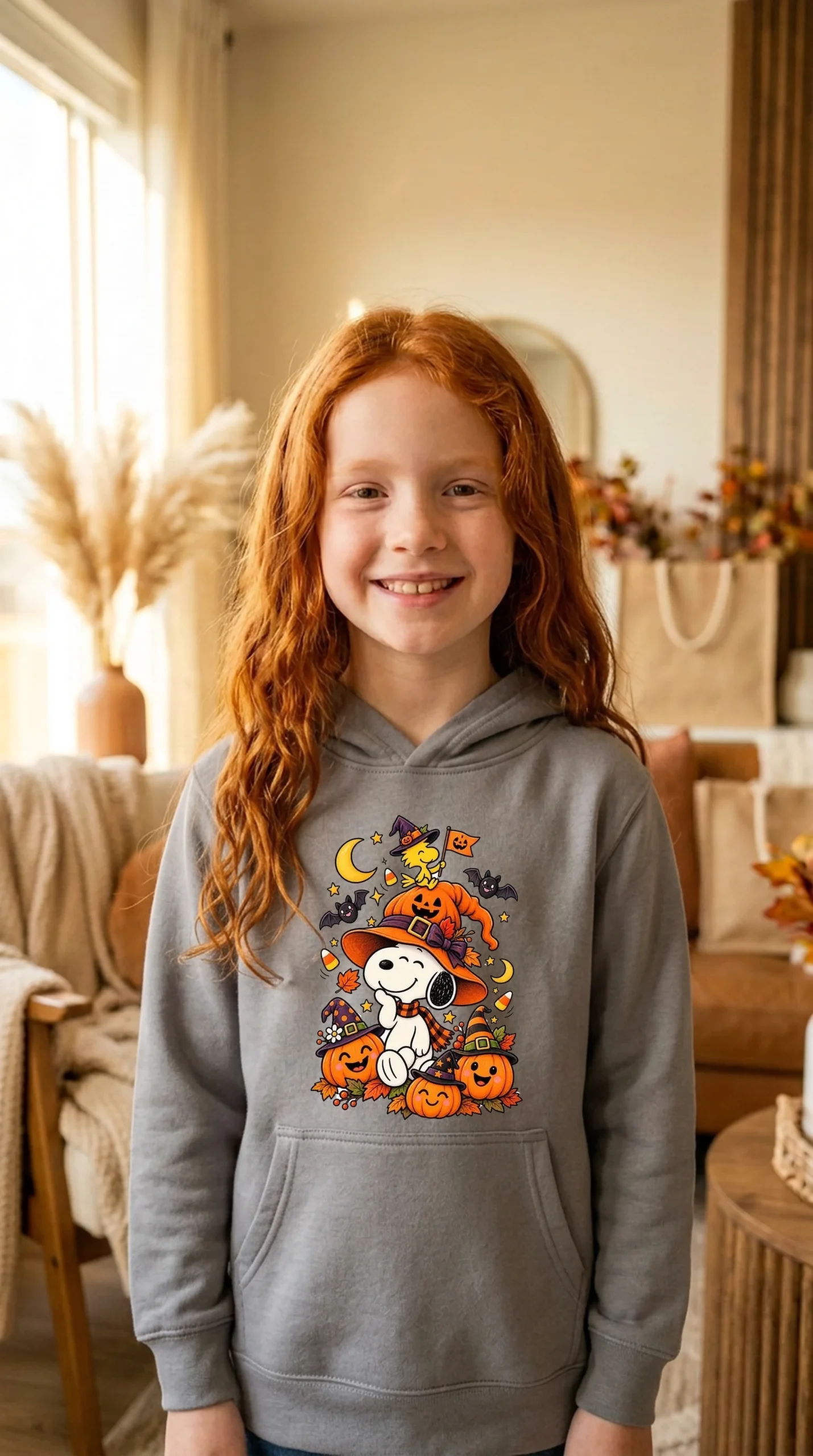 Sudadera Niña Snoopy 31octubre - Imagen 2