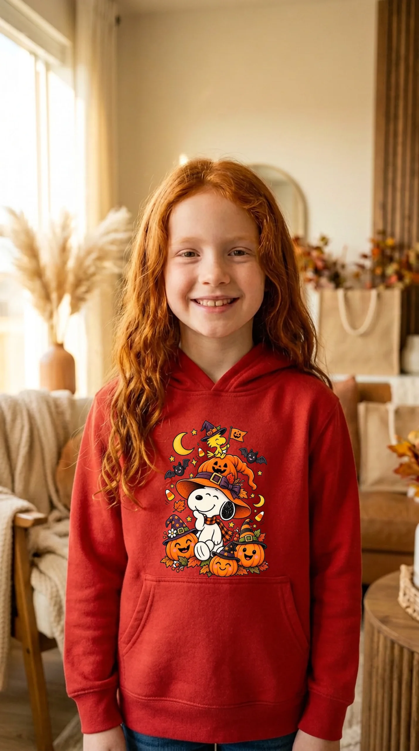 Sudadera Niña Snoopy 31octubre - Imagen 5